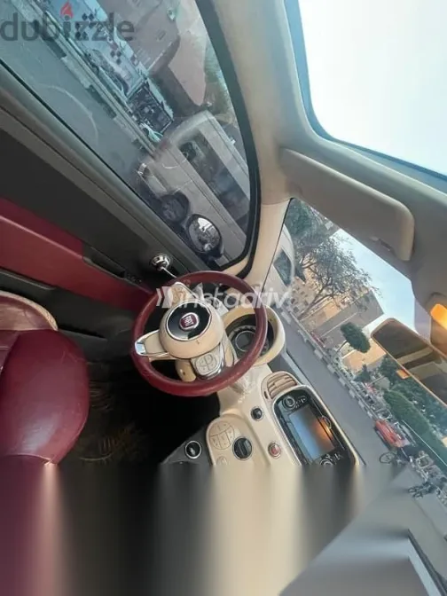 فيات 500 2017 أبيض مستعملة للبيع - 7