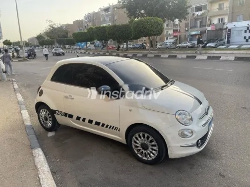 فيات 500C 2017 أبيض مستعملة للبيع - 2