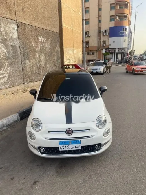 فيات 500C 2017 أبيض مستعملة للبيع - 3