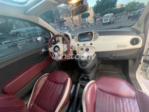 فيات 500C 2017 أبيض مستعملة للبيع - 4