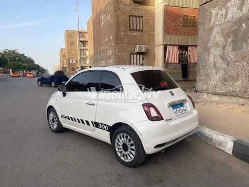 فيات 500C 2017 أبيض مستعملة للبيع - 5