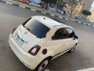 فيات 500C 2017 أبيض مستعملة للبيع