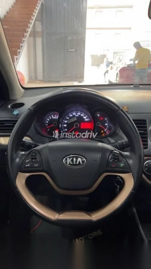 كيا بيكانتو 2013 أبيض مستعملة للبيع - 6