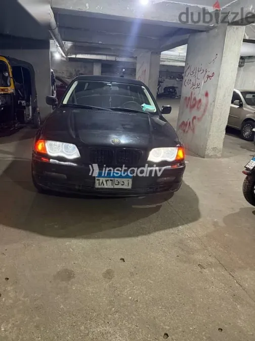 بي ام دبليو 318 2000 أسود مستعملة للبيع - 3