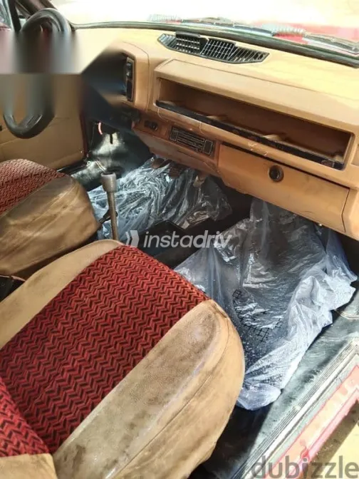 فيات 128 1991 أحمر مستعملة للبيع - 5