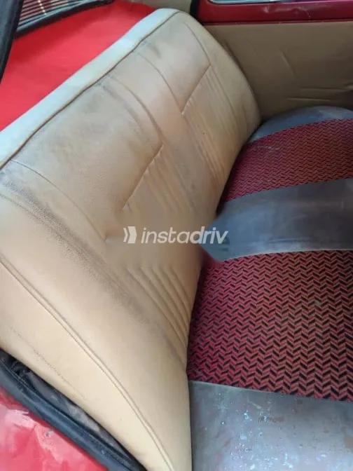فيات 128 1991 أحمر مستعملة للبيع - 6