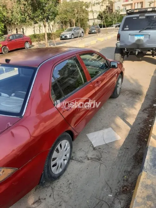 ميتسوبيشي لانسر بومة 2008 أحمر غامق مستعملة للبيع - 5