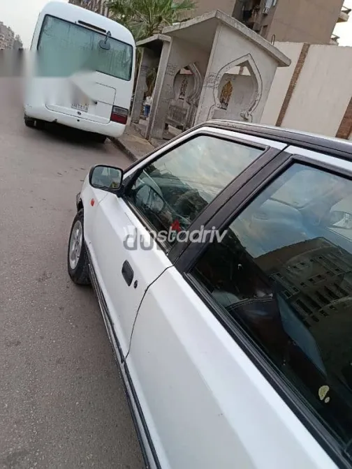 سكودا فيليشيا 1996 أبيض مستعملة للبيع - 7