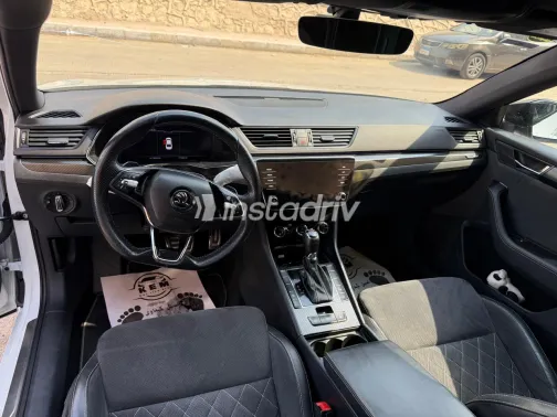 سكودا سوبيرب 2021 أبيض مستعملة للبيع - 6