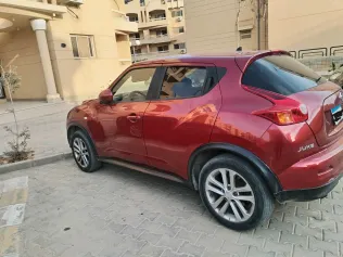 نيسان جوك 2014 أبيض مستعملة للبيع