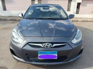 هيونداي اكسنت 2013 رمادي مستعملة للبيع