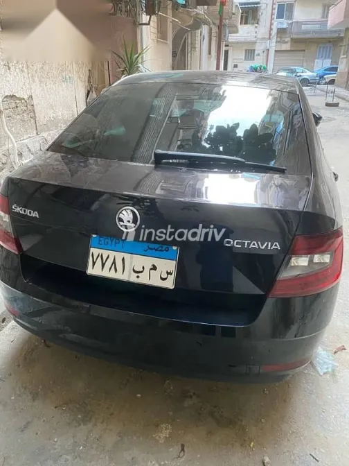 سكودا اوكتافيا 2019 أسود مستعملة للبيع - 2