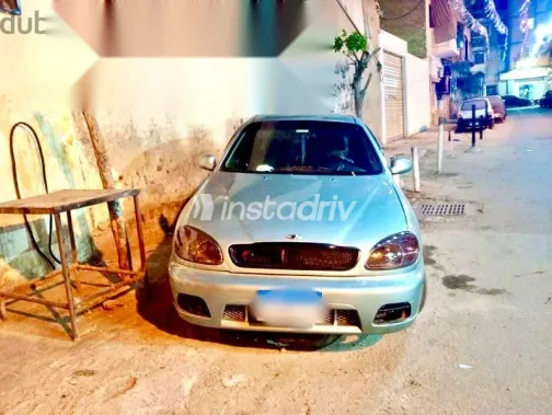 دايو لانوس 2006 أبيض مستعملة للبيع - 6