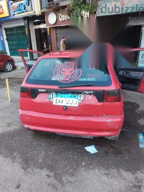 سيات ابيزا 1994 أحمر مستعملة للبيع - 4