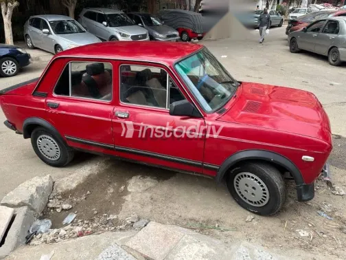 فيات 128 1986 أحمر مستعملة للبيع - 1
