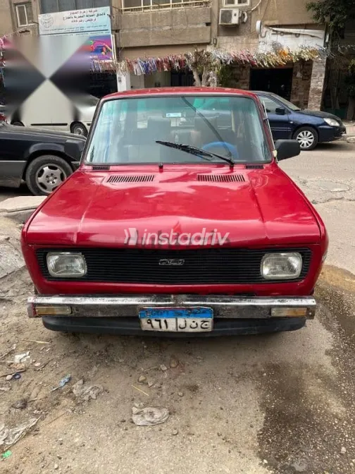 فيات 128 1986 أحمر مستعملة للبيع - 3