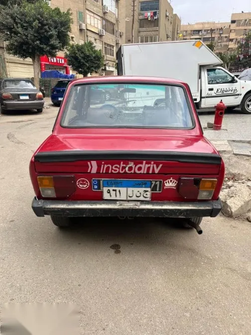 فيات 128 1986 أحمر مستعملة للبيع - 4
