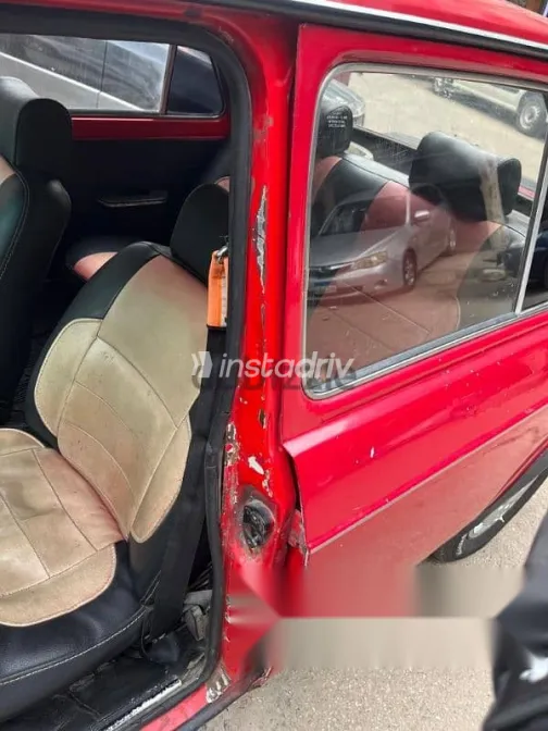 فيات 128 1986 أحمر مستعملة للبيع - 8