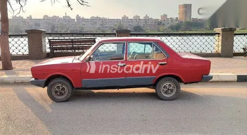 فيات 131 1980 أحمر مستعملة للبيع - 4