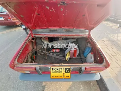 فيات 131 1980 أحمر مستعملة للبيع - 10