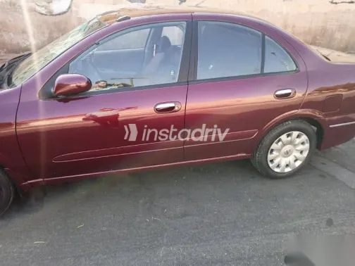 نيسان صنى 2008 أحمر مستعملة للبيع - 7