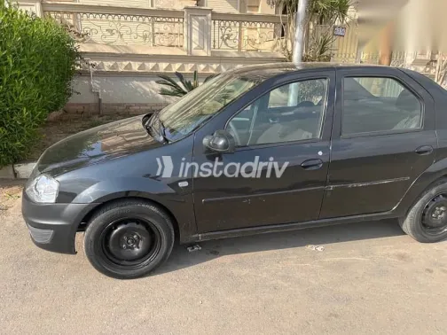 رينو لوجان 2014 أسود مستعملة للبيع - 3