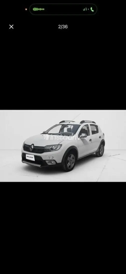 Renault Sandero Step Way 2021 White Used for Sale - 4