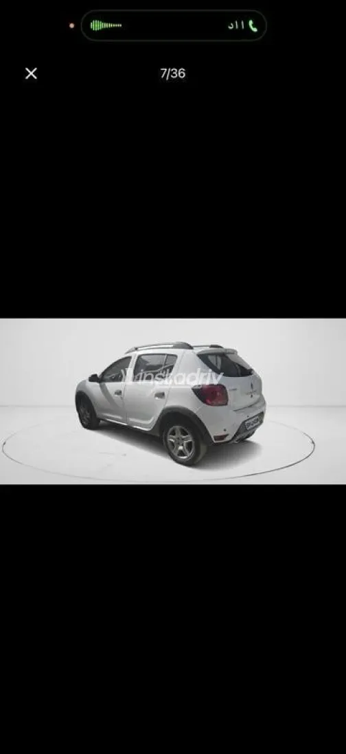 Renault Sandero Step Way 2021 White Used for Sale - 5