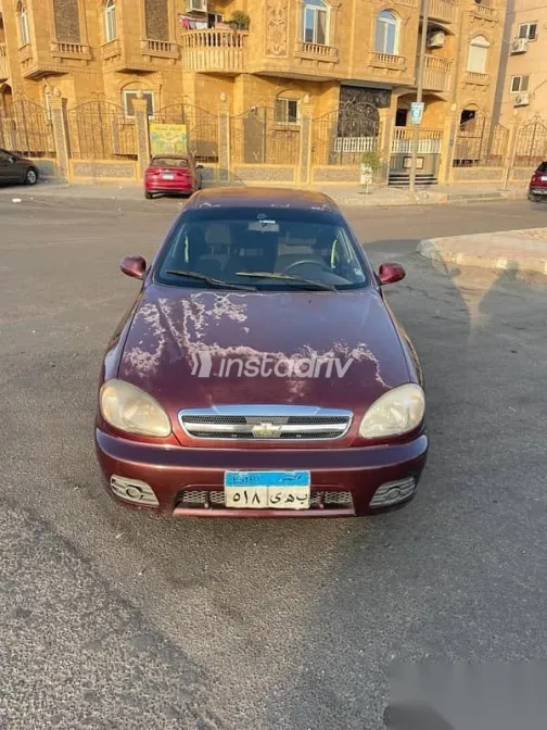 دايو لانوس 2017 أحمر مستعملة للبيع - 1