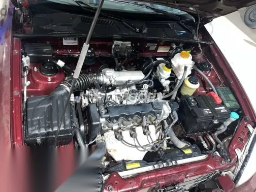 دايو لانوس 2017 أحمر مستعملة للبيع - 5