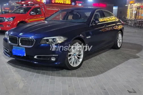 BMW 520 2016 Dark Blue Used for Sale - 3