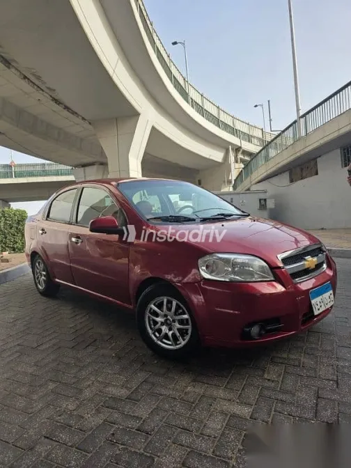 شيفروليه افيو 2012 أحمر مستعملة للبيع - 4