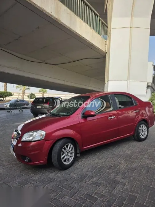 شيفروليه افيو 2012 أحمر مستعملة للبيع - 5