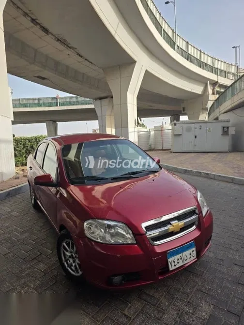 شيفروليه افيو 2012 أحمر مستعملة للبيع - 6