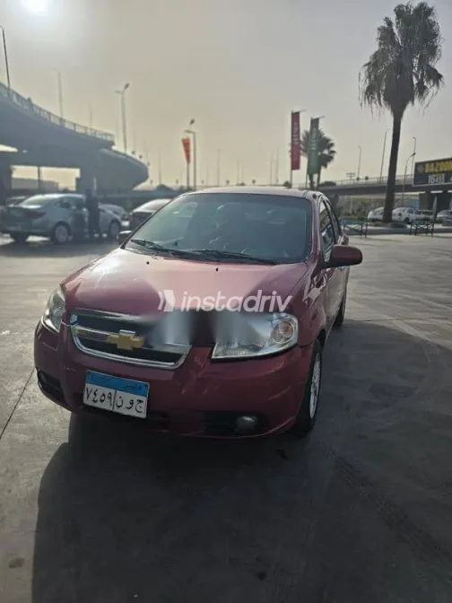 شيفروليه افيو 2012 أحمر مستعملة للبيع - 7