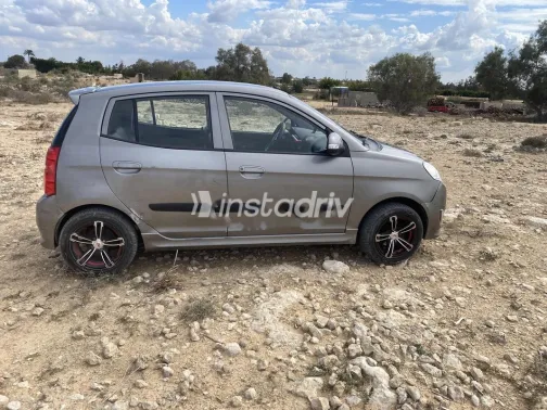 كيا بيكانتو 2011 رمادي مستعملة للبيع - 3