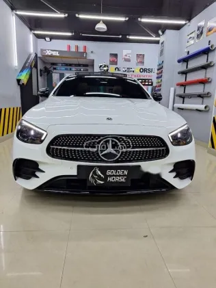 Mercedes E 200 AMG 2021 White Used for Sale