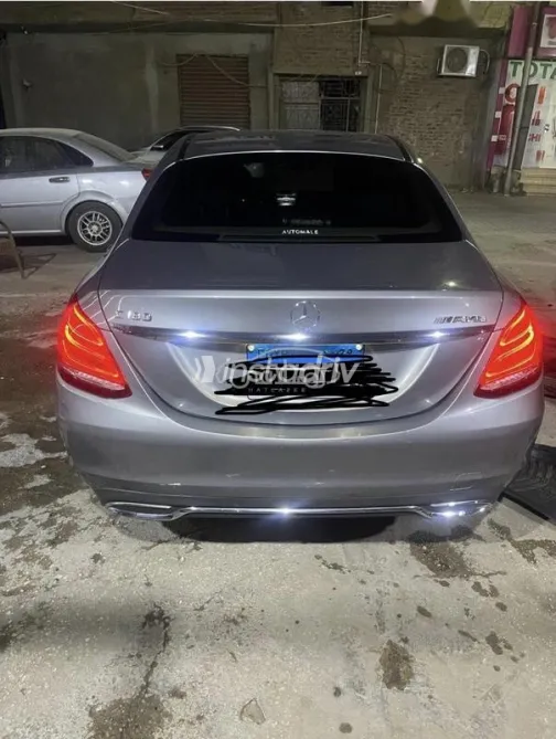 مرسيدس C 180 2015 فضي مستعملة للبيع - 2