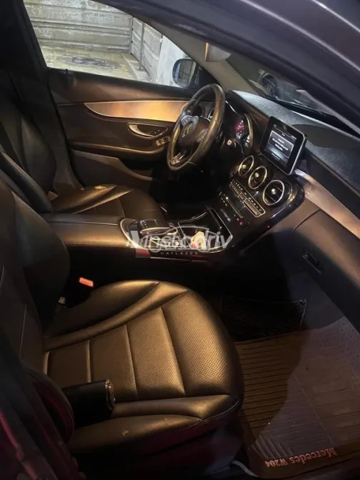 مرسيدس C 180 2015 فضي مستعملة للبيع - 4