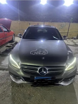 مرسيدس C 180 2015 فضي مستعملة للبيع