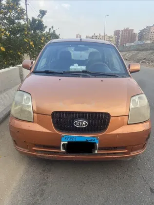 كيا بيكانتو 2008 برتقالي مستعملة للبيع