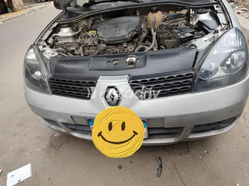 رينو كليو 2008 فضي مستعملة للبيع - 3