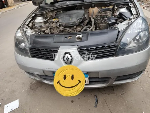 رينو كليو 2008 فضي مستعملة للبيع - 4