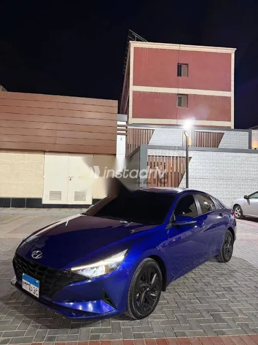 Hyundai Elantra 2021 Dark Blue Used for Sale - 1