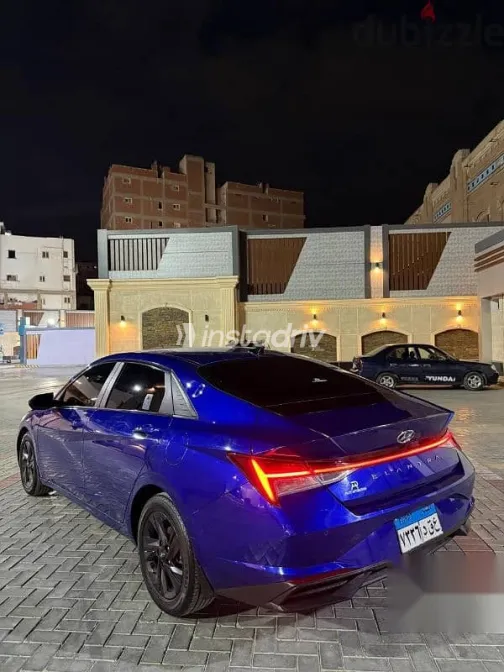 Hyundai Elantra 2021 Dark Blue Used for Sale - 5
