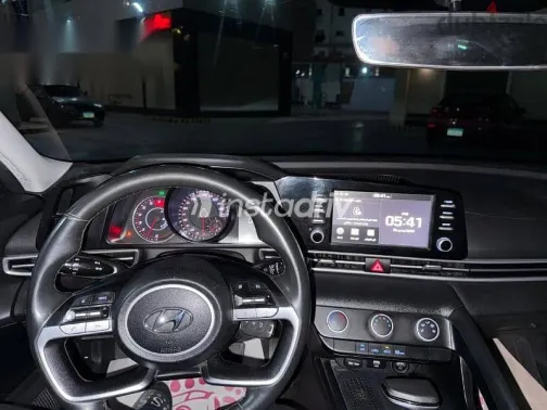 Hyundai Elantra 2021 Dark Blue Used for Sale - 9