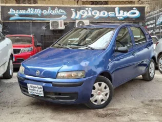 فيات بونتو 2003 أزرق غامق مستعملة للبيع