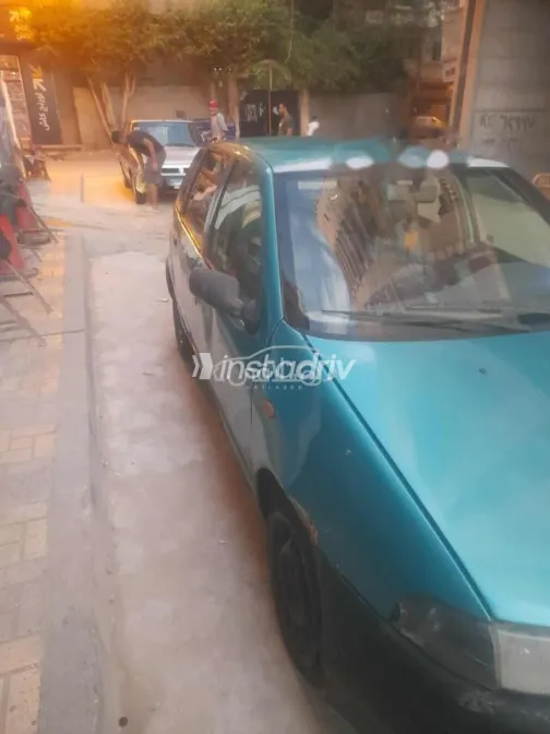 فيات بونتو 1995 أخضر مستعملة للبيع - 5