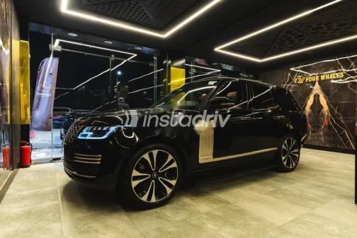 لاند روفر رنج روفر فوج 2021 أسود مستعملة للبيع - 2