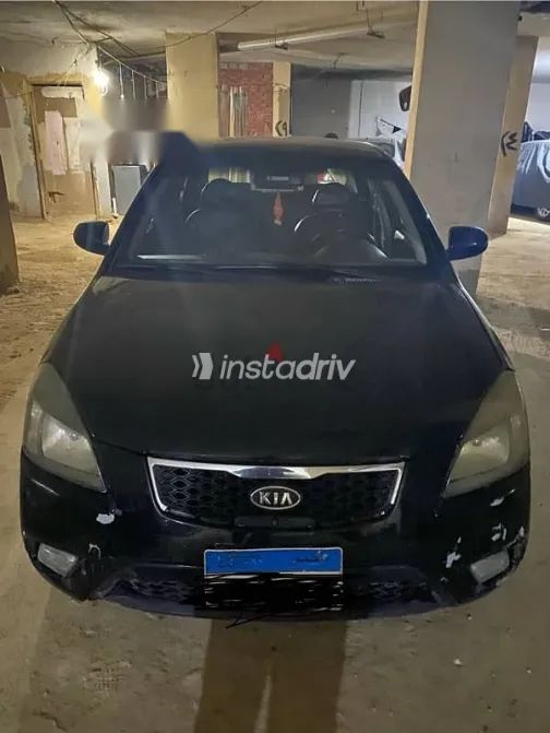 Kia Rio 2011 Black Used for Sale - 3